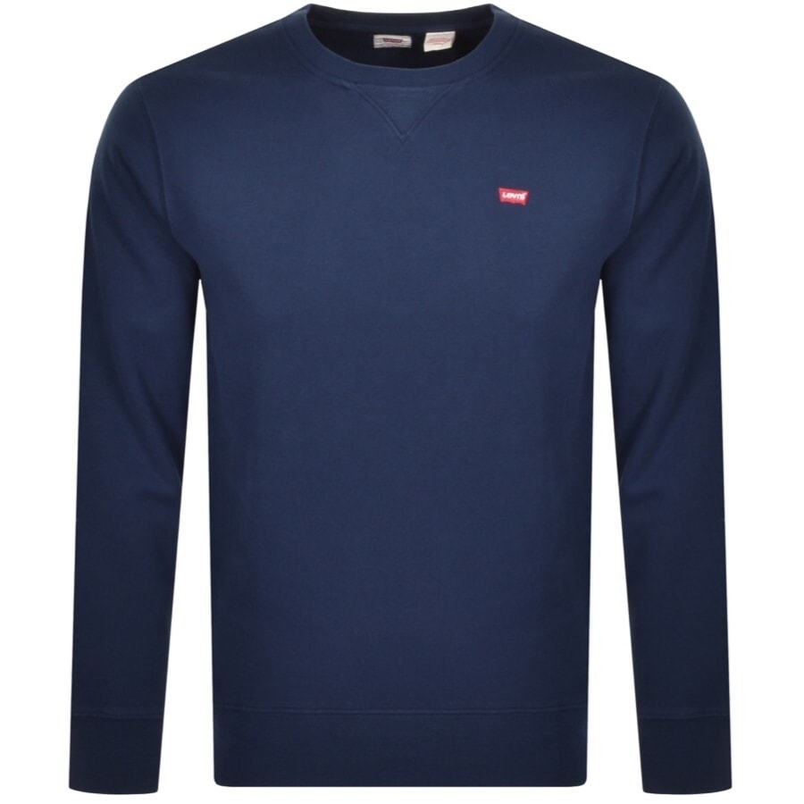 Levi's navy sweatshirt clearance